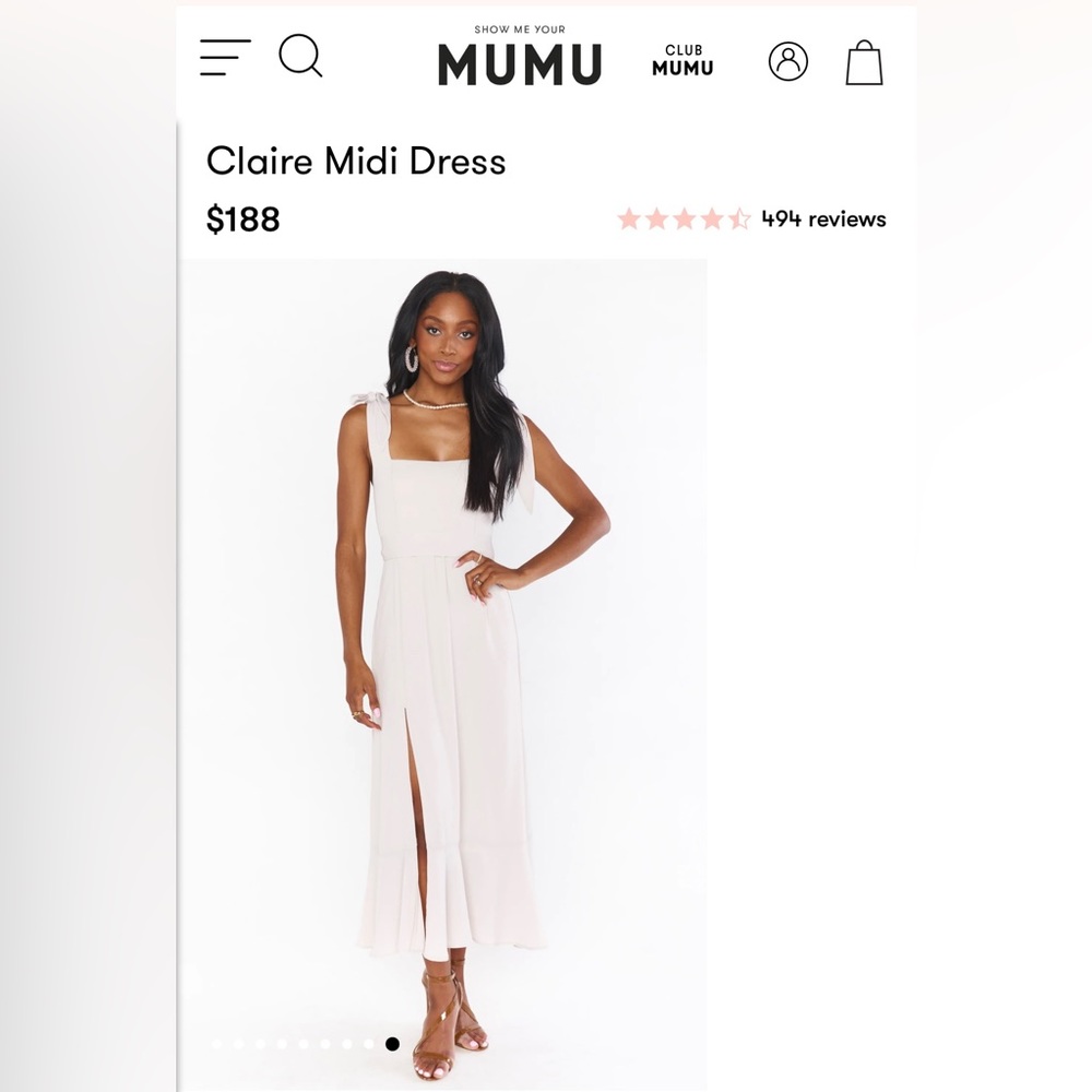 Show me your Mumu bridesmaid dress